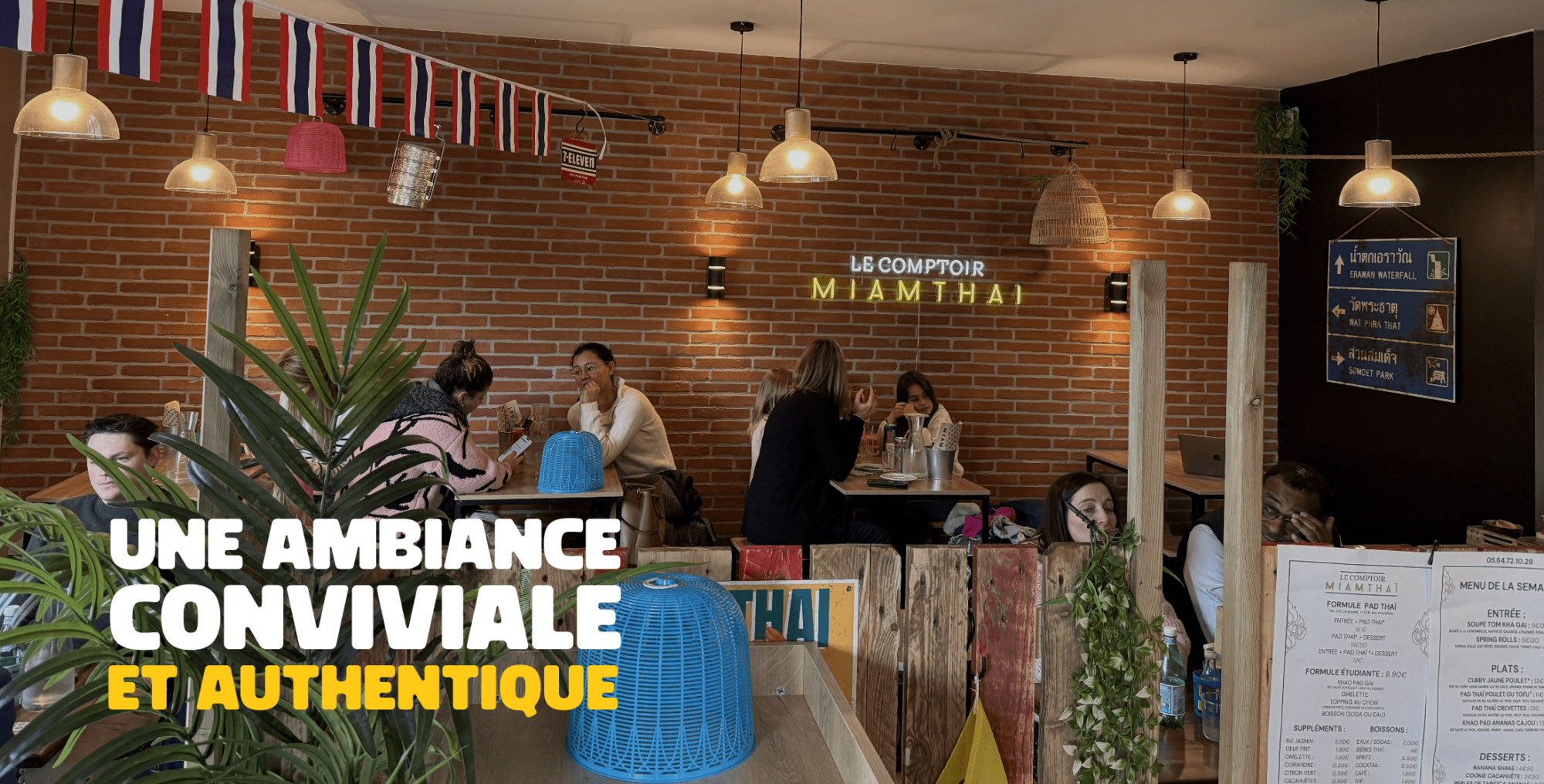 Ambiance conviviale