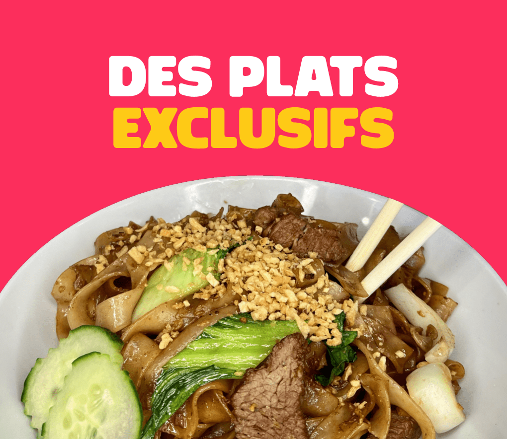 Plats exclusifs